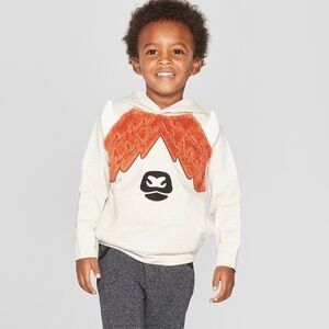 NWOT 4T Buffalo Hoodie Hooded Sweatshirt Pullover Top Boys Kids Cat & Jack New